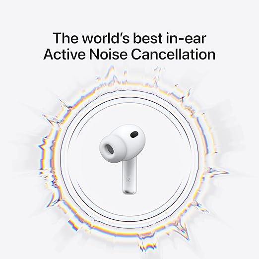 Apple AirPods Pro 3 Wireless Earbuds, High-Fidelity Sound, USB-C Charging, Live Translation