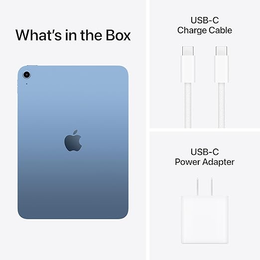 Apple iPad 11-inch: A16 chip, 11-inch Model, 128GB, Wi-Fi 6, 12MP Front/12MP Back Camera
